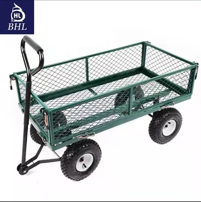 Steel Garden Wagon Highly Recommended for Home by Foreign Customers at Qingdao Port