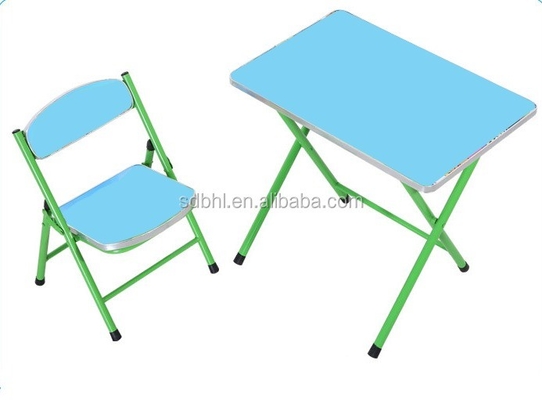 Kids Salon Furniture Foldable Child Seat and Table for Home Furniture Daily Function