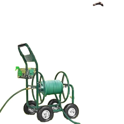 Convenient Portable Garden Watering Hose Reel Cart for Watering and Planting Needs