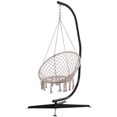 Powder Coated Steel Standing Frame for Hanging Hammock Air Porch Swing Chair Outdoor