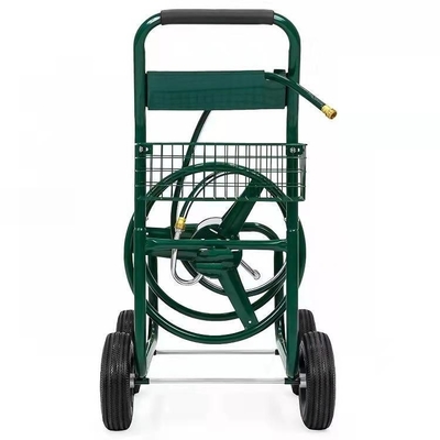 Tools Heavy Duty Portable Garden Lawn Water Hose Reel Storage Cart Four-wheel for Tools