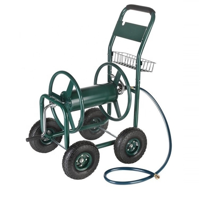 Tools Heavy Duty Portable Garden Lawn Water Hose Reel Storage Cart Four-wheel for Tools