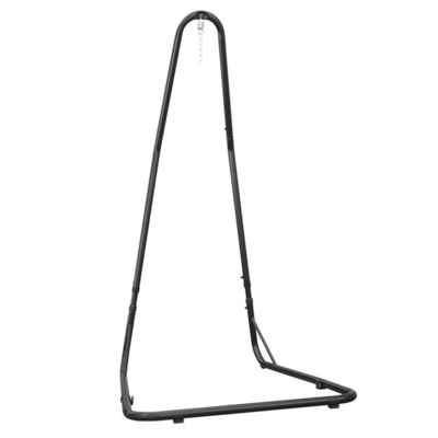 Easy Collapsible Adjustable Heavy Duty Hammock Chair Steel Stand L Shape Modern Design Style