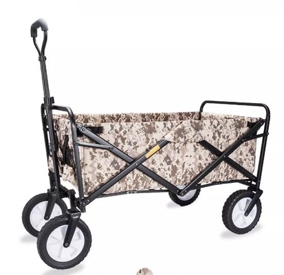 Versatile Utility Cart with Heavy Duty Steel Construction and Easy Folding Design