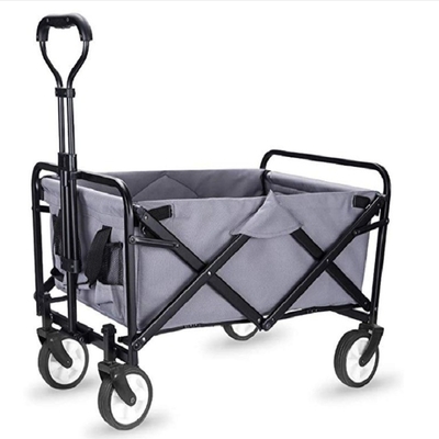 86*46*85 Dimension Green Portable Camping Wagon Foldable Carry Trolley for Picnic and Garden