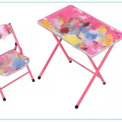Mail Packing Included Comfortable Kids Desk and Chair Sets for Study Foldable Desig