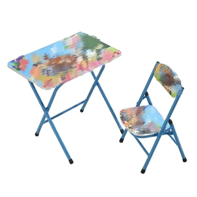Modern Design Folding Kids Chair Compact Space Saving Kids Table And Chairs