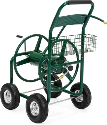 GOURD Outdoor Yard Water Planting Truck Garden Water Hose Reel Cart