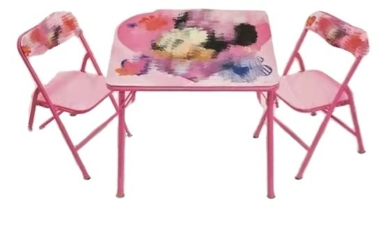 Easy Cleaning Childrens Folding Table Stability and Noise Free Childrens Folding Desk