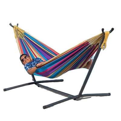 Easy Collapsible Heavy Duty Portable Outdoor Camping Hammock Stand with Easy Assembly