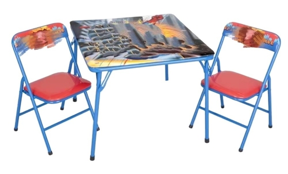 Modern Foldable Preschool Table And Chairs Corrosion Proof For Long Lasting Use