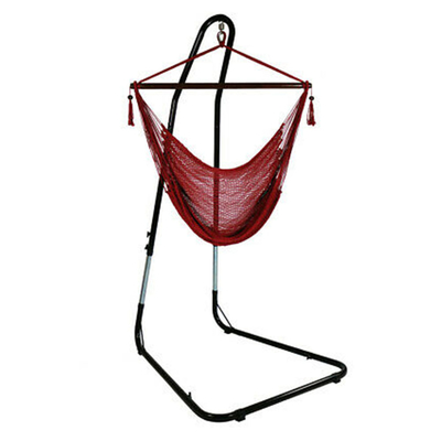 Multiple Weather Resistant Curved Hammock Chair Swing Stand For Hanging Chair Lounger