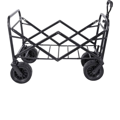 300LBS Capacity Heavy Duty Collapsible Folding Outdoor Wagon Cart for Camping and Garden