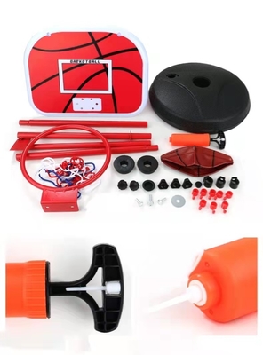 Indoor And Outdoor Iron Basketball Hoop Adjustable And Safety For Boys