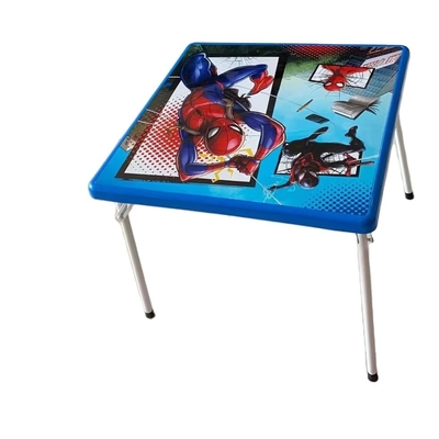 Customizable Kids Table And 2 Chair Set With Printing Design For Learning