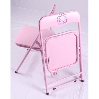 Mail Packing Kids Furniture Metal Folding Card Table and Chair for Children's Events
