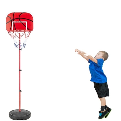 Outdoor Kids Portable Basketball Pole Space Saving Convenient for training