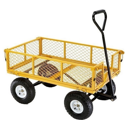 Outdoor Portable Collapsible Garden Wagon Multi-Functional Collapsible Garden Trolley