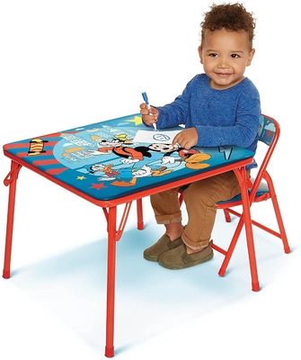 Modern Folding Kids Tables And Chairs Set Of Kids Study Adjustable Table Furniture