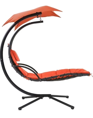21.5kg Outdoor Lounge Chair With An Umbrella For Outdoor Activities