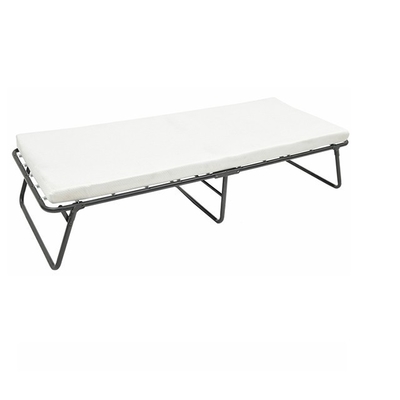 Offered Portable Folding Bed Frame With Thick Memory Foam Mattress For Spare Bedroom and Office