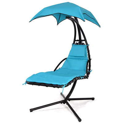 General Outdoor Furniture Rattan Egg Chair With Stand for Easy Collapsible Baby Swing