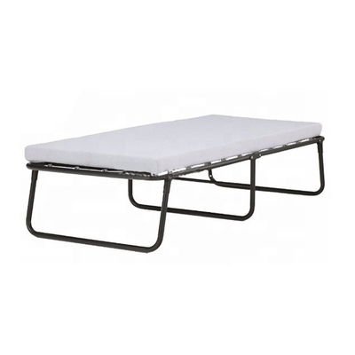 Outdoor Folding Rollaway Guest Bed With Memory Foam Mattress Lounger Sofa Bed Included
