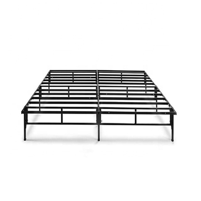 Mail packing N Queen Size Metal Platform Double Folding Iron Bed Frame with Storage