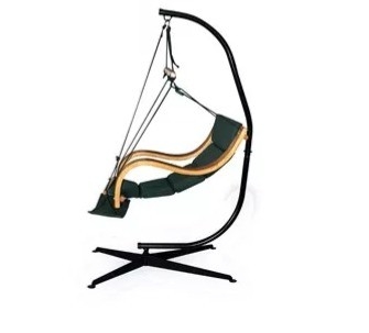 Mail Packing 360 Degree Rotation Portable Hammock Chair C-Stand for Outdoor Activities and Camping