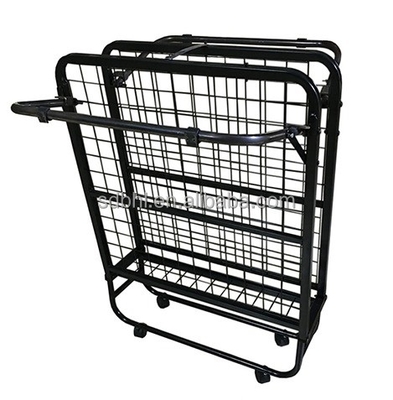 Modern Design Style Foldable Single Metal Bed Frame Foldable and Space-Saving