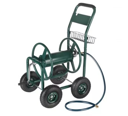 Specialty Stores Heavy Duty Steel Garden Watering Hose Reel Cart for Commercial Buyers