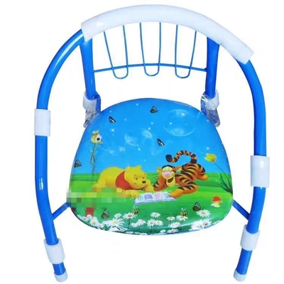 Living Room Childs Folding Chair Corrosion Proof Childrens Metal Chairs