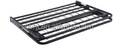 Storage Affordability Iron Metal Folding Bed for Adult Guest in Modern Design