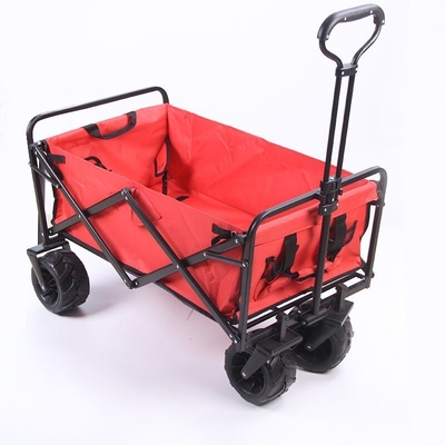 Versatile Foldable Shopping Wagon Cart with 260KGS Weight Capacity and Four-wheel Design