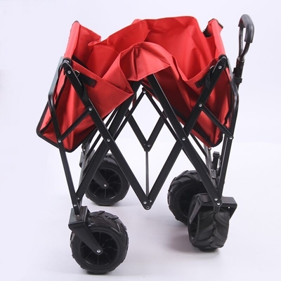 Versatile Foldable Shopping Wagon Cart with 260KGS Weight Capacity and Four-wheel Design
