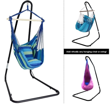 Outdoor Portable Free Standing Hammock Chair with Mail Packing and Customized Color