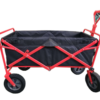 Stainless Steel Collapsible Folding Utility Cart For Camping And Beach