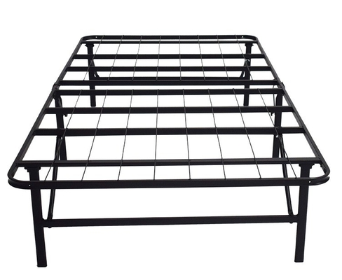 Modern Apartment Steel Wire Folding Single Bed Base with Space-Saving Design