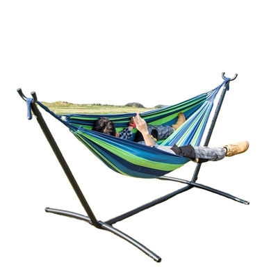 Double Hammock Stand Portable Free Standing Hammock Chair for Outdoor and Activity