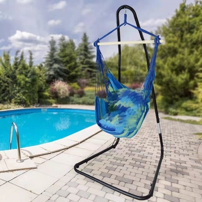 Sturdy Hammock Chair Stand For Hanging Chairs Swings Loungers Perfect For Indoor Outdoor Patio Yard Adjust