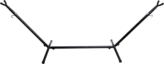Modern Design Style Double Hammock With Steel Stand Holds Up To 300LBS Weight Limit