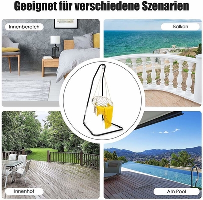 Portable Free Standing Hammock Chair Multifunctional Mildew Resistance