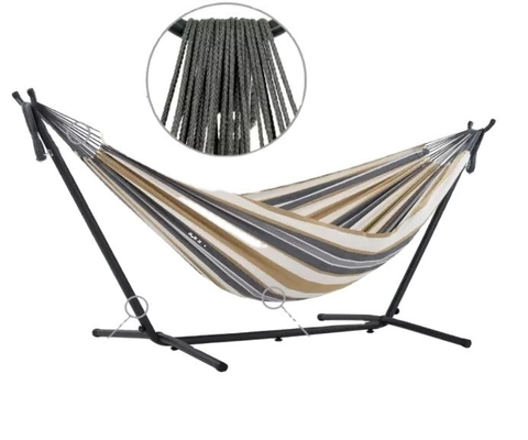 Portable Free Standing Hammock Chair with Double Hammock Stand at Qingdao Port Loading