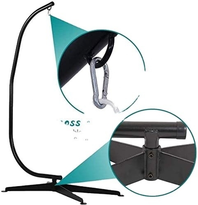 Qingdao Port Loading C Shape Steel Stand for Hammock Chairs Stable and Versatile