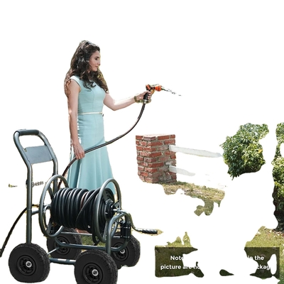 Outdoor Yard Tools Heavy Duty Garden Water Hose Reel Cart with 500KGS Weight Capacity