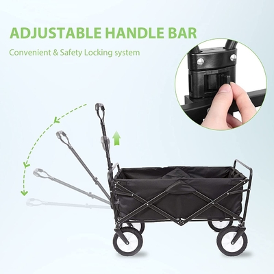 Collapsible Garden Cart for Easy Transport 260KGS Weight Capacity Qingdao Port Loading