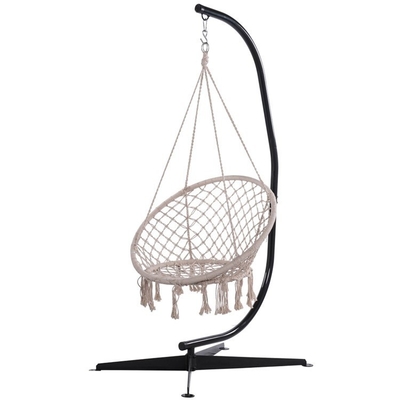 Convenient Steel Stand For Hammock Chair 260KGS Weight Capacity Qingdao Port Loading