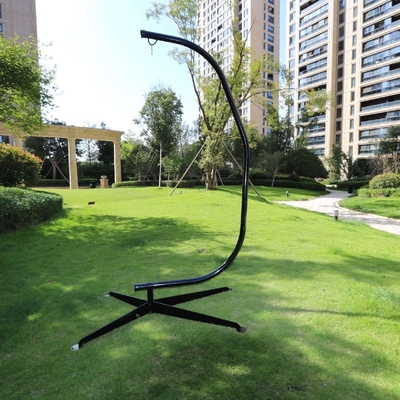 C Type Bracket Hanging Chair Durable Rattan Swing Hammock Egg Chair for Indoor/Outdoor