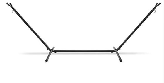Steel Hammock Stand for Outdoor Bedroom 550-Pound Capacity and Carry Bag Included
