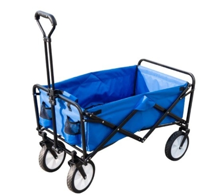 Collapsible Foldable Carry Beach Trolley Perfect Service Camping Wagon for Supermarket